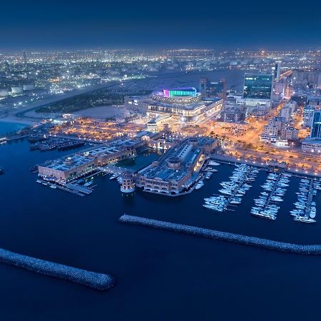 Hyatt Regency Al Kout Mall Kuwait City Exteriér fotografie Aerial view of the marina